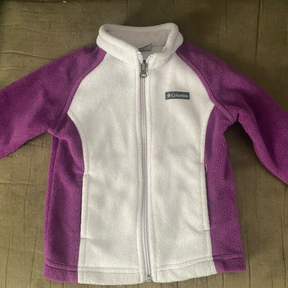 Toddler Columbia Purple Fleece
